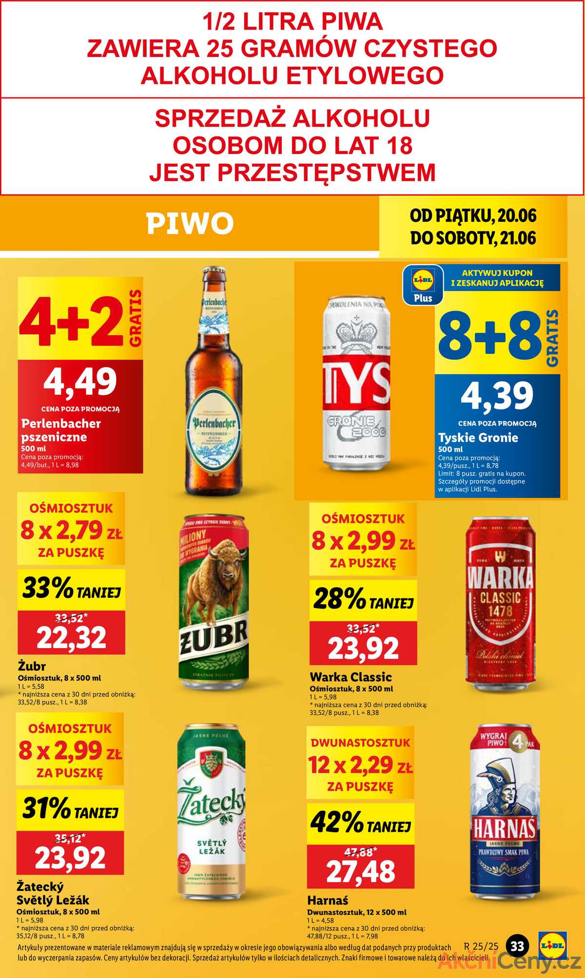Leták Lidl Polsko 20.6.-21.6.2025 strana 43
