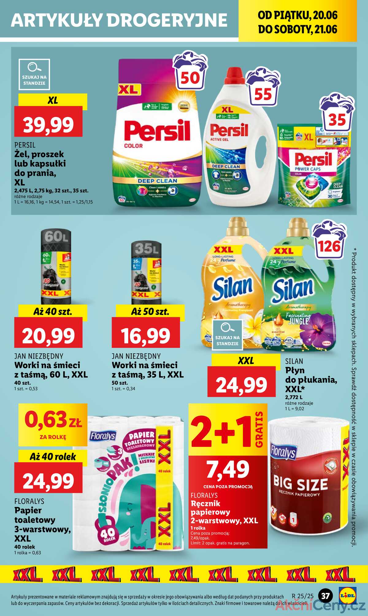 Leták Lidl Polsko 20.6.-21.6.2025 strana 47