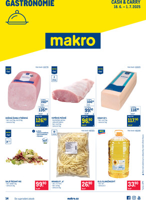Makro Gastronomie do 1.7.