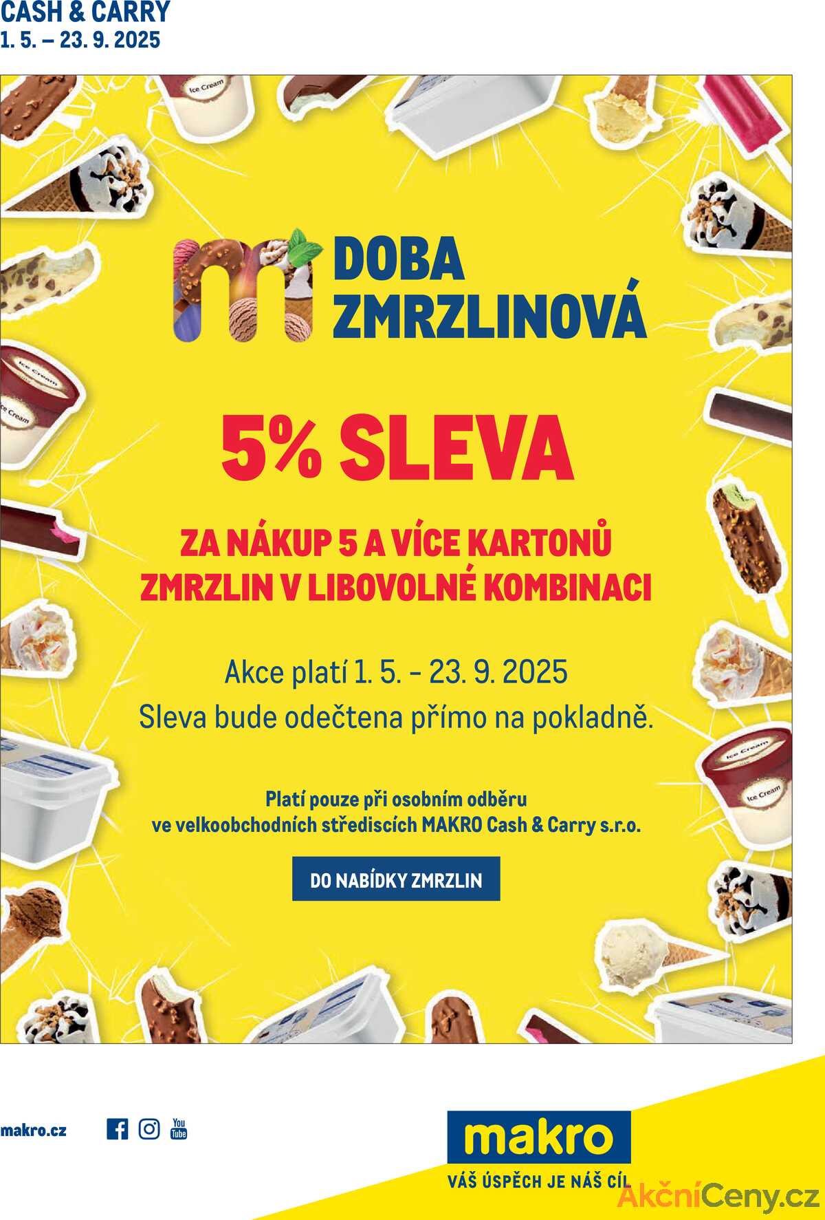 Makro Doba zmrzlinová do 23.9. strana 1
