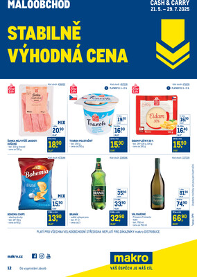 Makro Stabilně výhodná cena - maloobchod do 29.7.