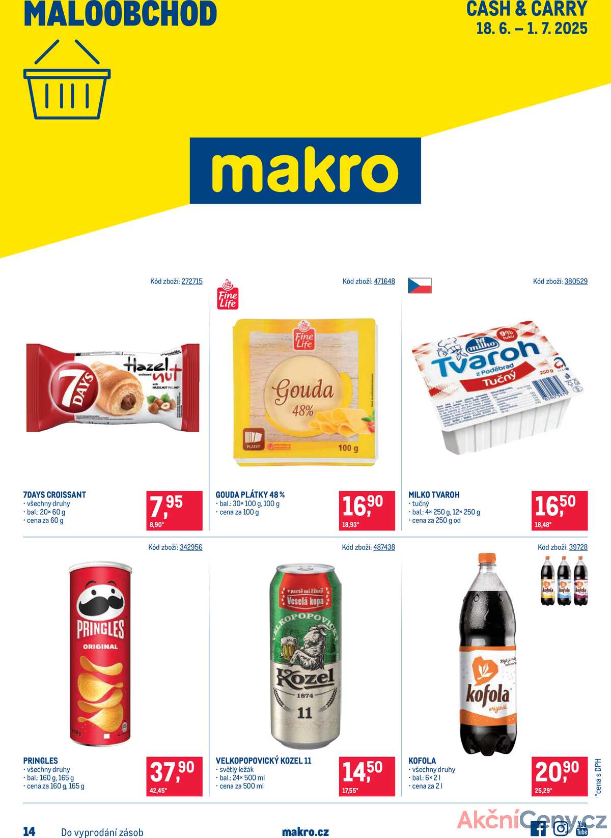 MAKRO Maloobchod od 18.6. do 1.7.2025 strana 1