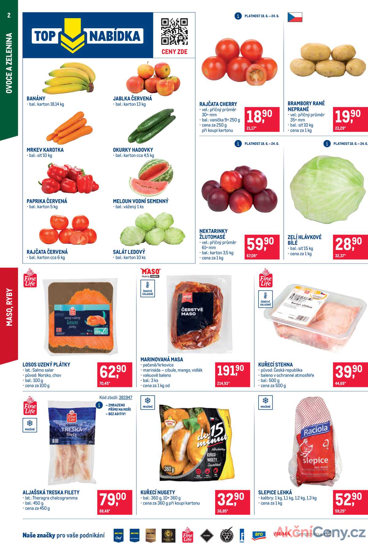 MAKRO Maloobchod od 18.6. do 1.7.2025 strana 2