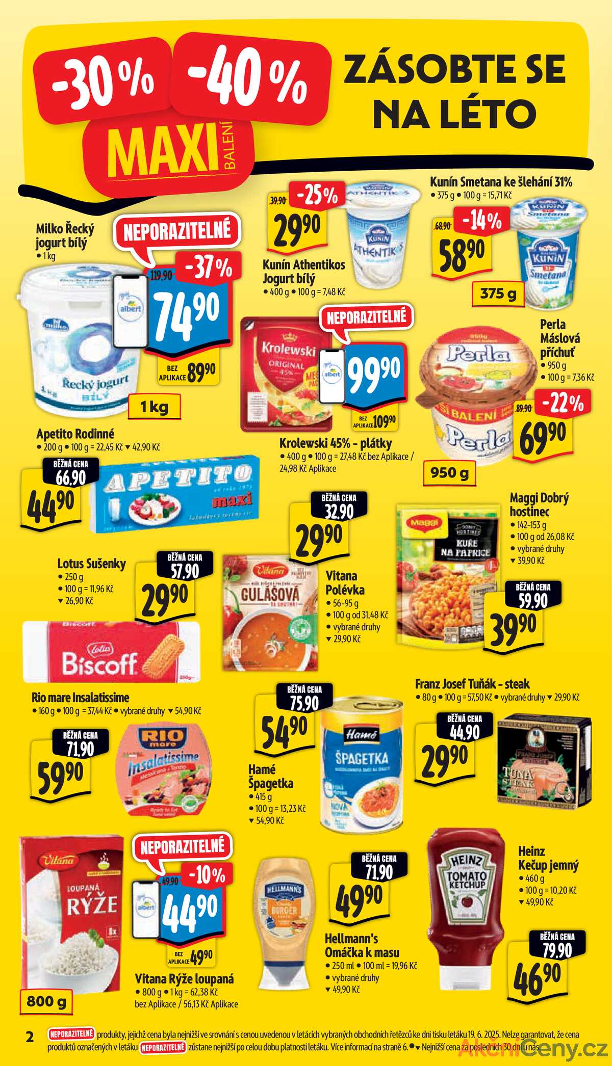 Albert Supermarket od 25.6. do 1.7.2025 strana 2