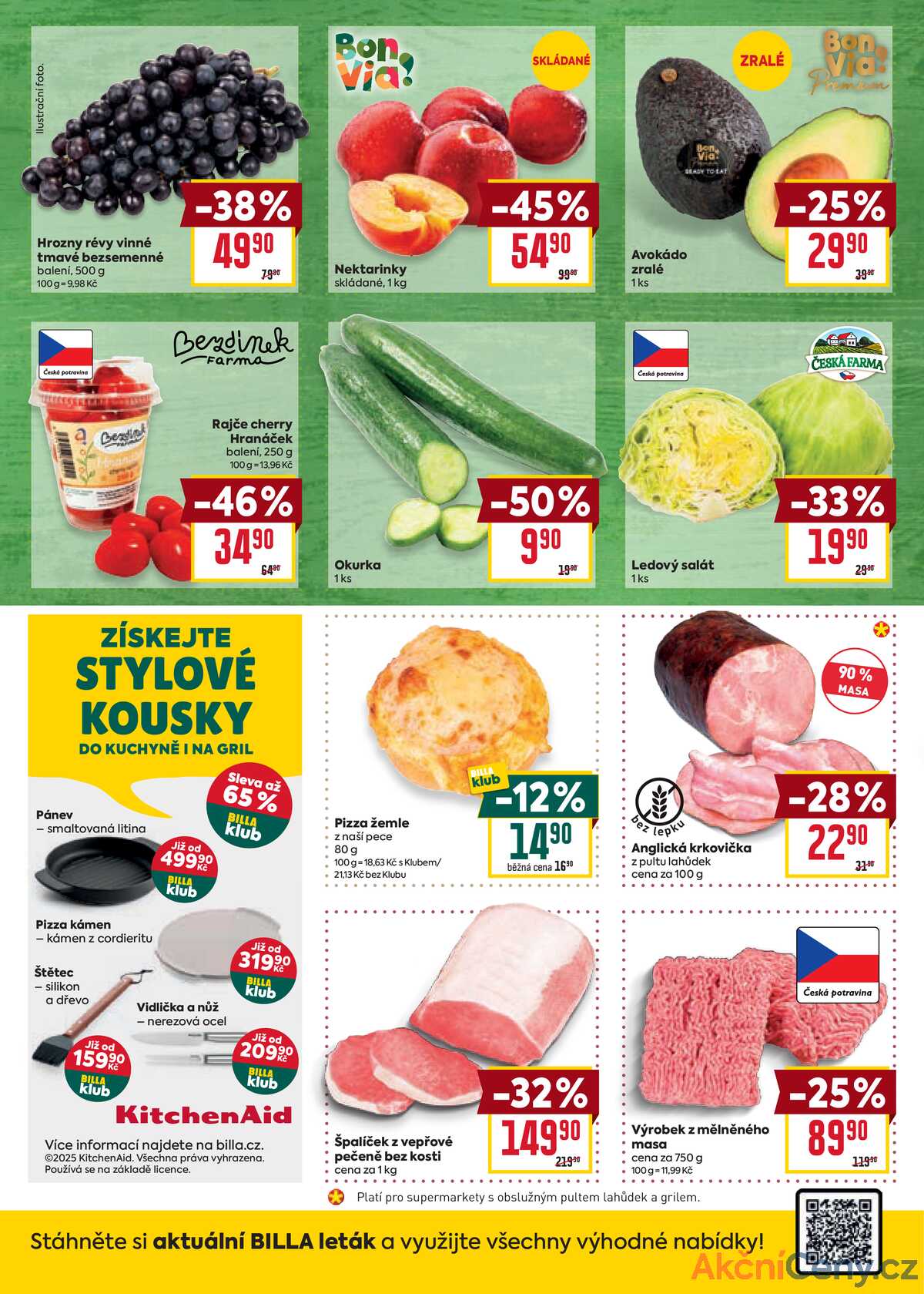 Billa malý leták od 25.6. do 1.7.2025 strana 2