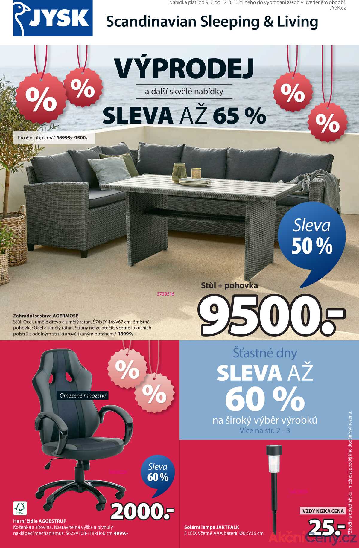 Jysk od 9.7. do 12.8.2025 strana 1