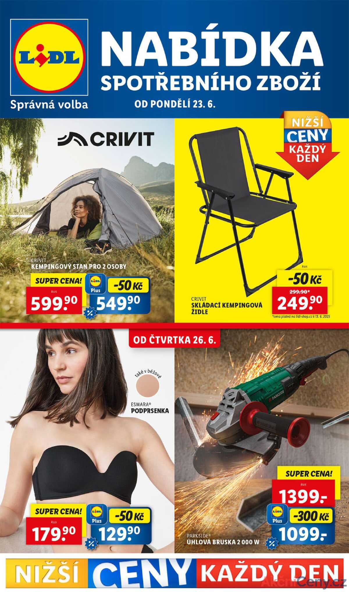 Lidl Spotřební zboží 23.6. - 29.6. strana 1
