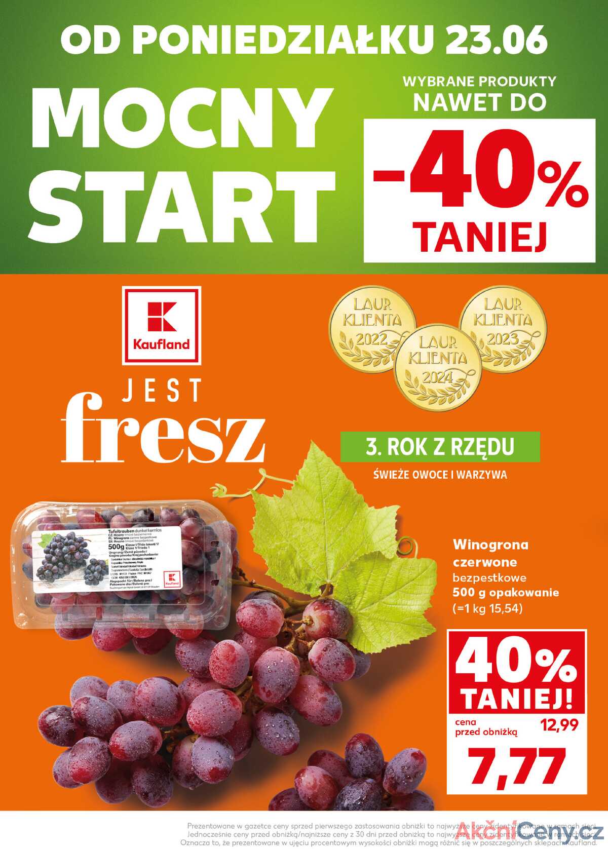 Leták Kaufland Polsko 23.6.-25.6.2025 - Silný start strana 2