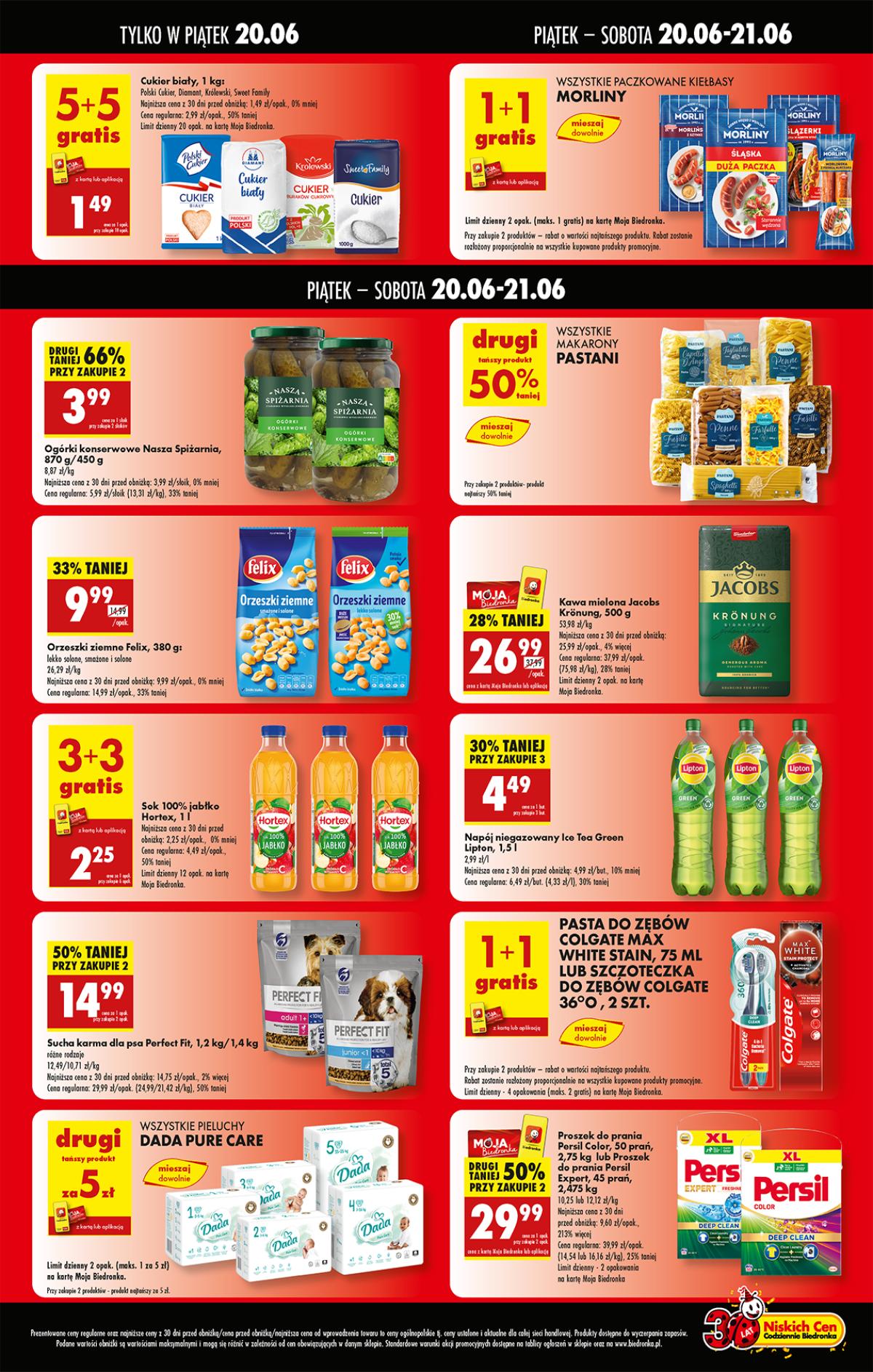 Leták Biedronka Polsko 20.6.-21.6.2025 strana 2