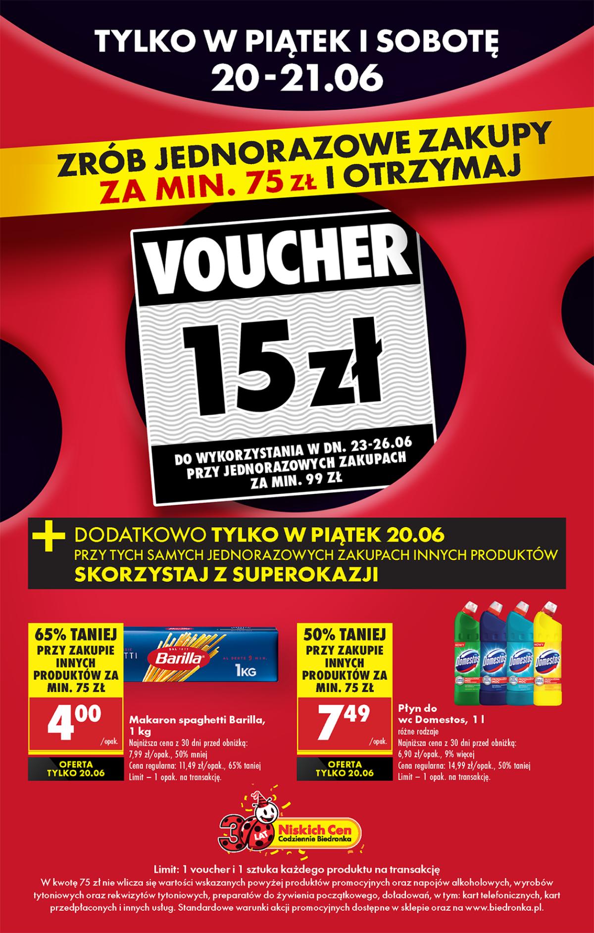 Leták Biedronka Polsko 20.6.-21.6.2025 strana 3