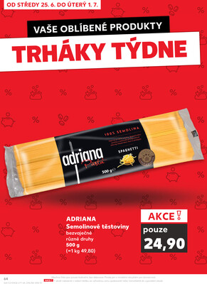 Kaufland 25.6. - 1.7. - Kaufland - Třeboň