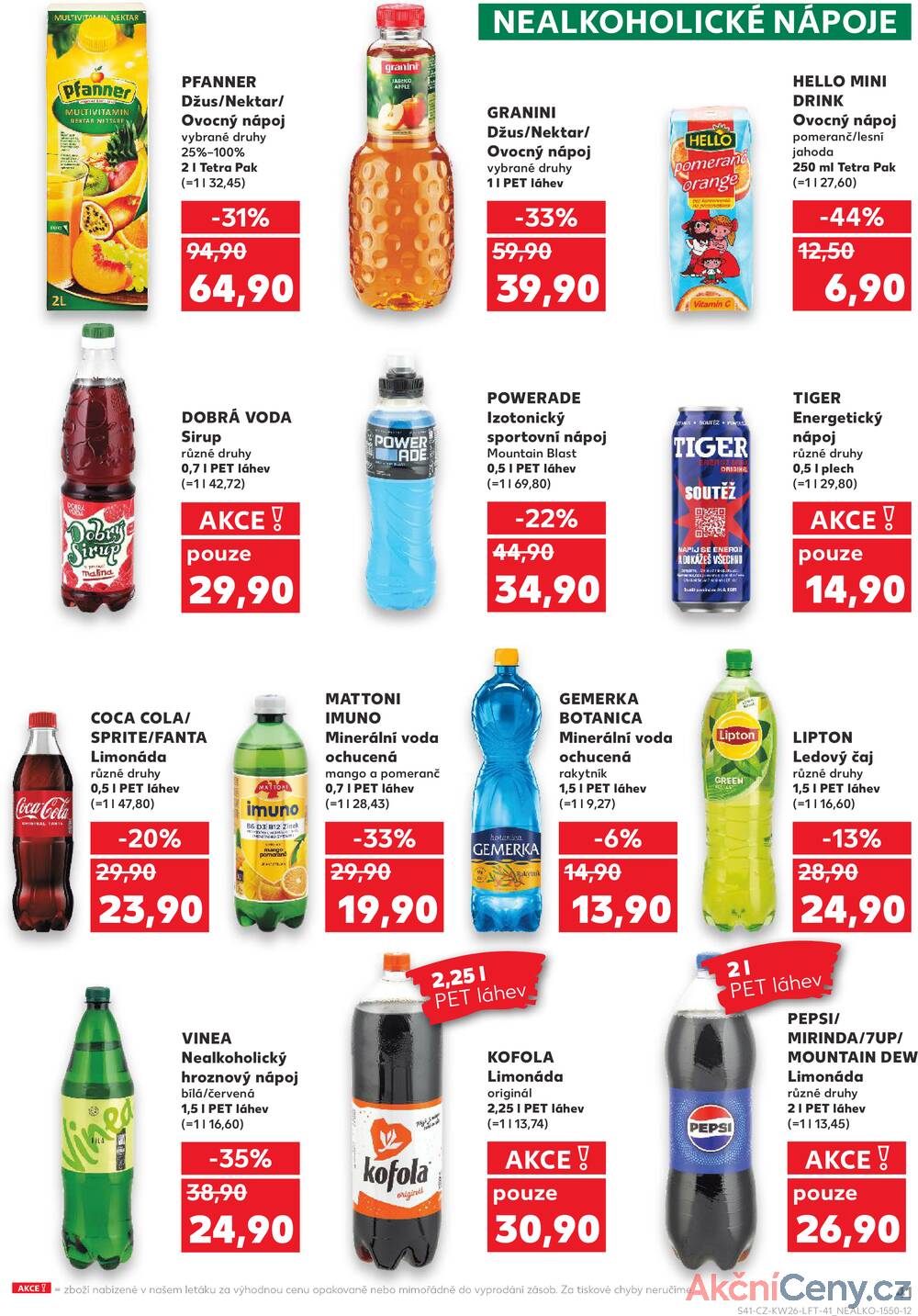 Leták Kaufland - Kaufland 25.6. - 1.7. - Kaufland - Strakonice - strana 41