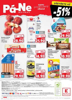 Kaufland 25.6. - 1.7. - Kaufland - Děčín