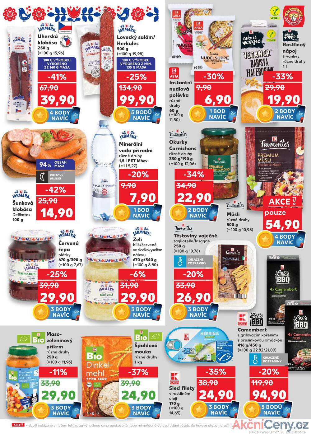 Leták Kaufland - Kaufland 25.6. - 1.7. - Kaufland - Hodonín (Konečná) - strana 17