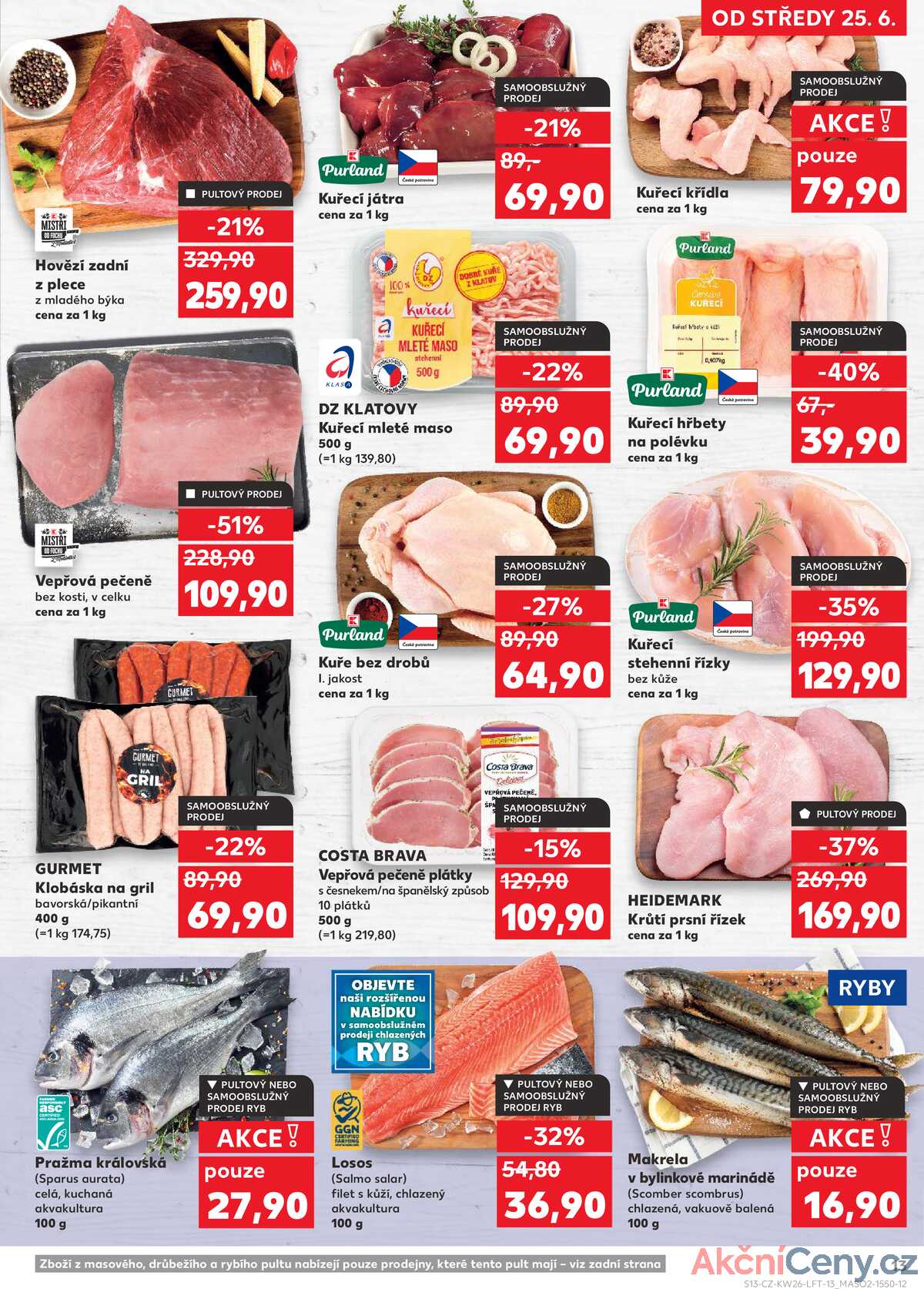 Kaufland 25.6. - 1.7. - Kaufland Praha-Barrandov strana 13