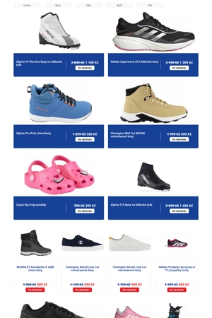 Intersport Boty - 22. 6. 2025