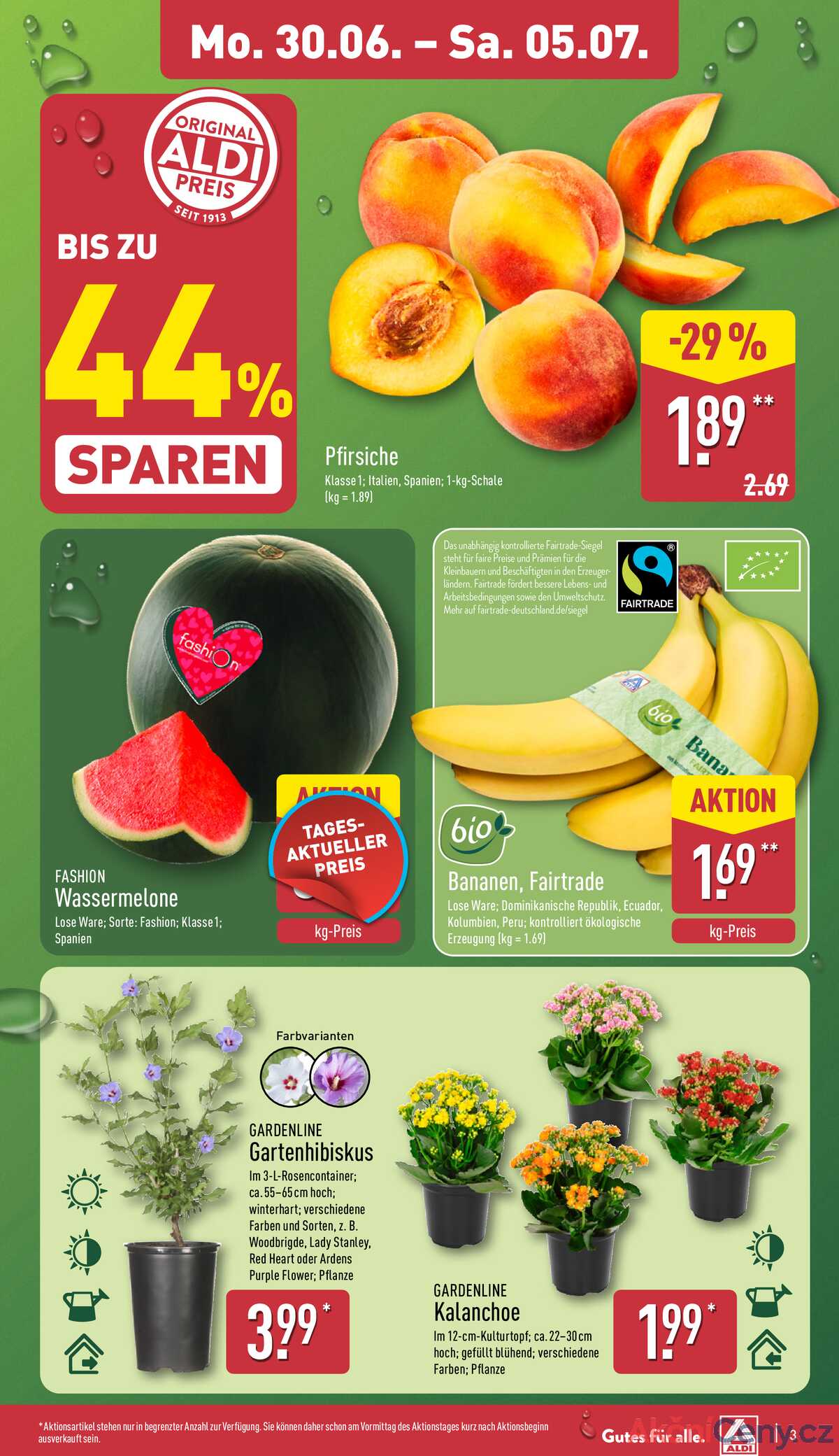 Leták ALDI Německo 30.6.-6.7.2025 strana 3