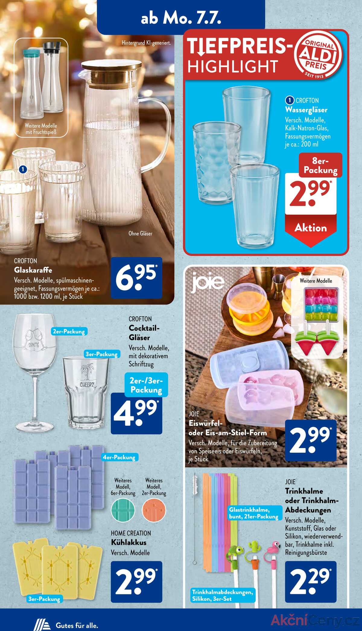 Leták ALDI SÜD Německo 7.7.-13.7.2025 strana 2