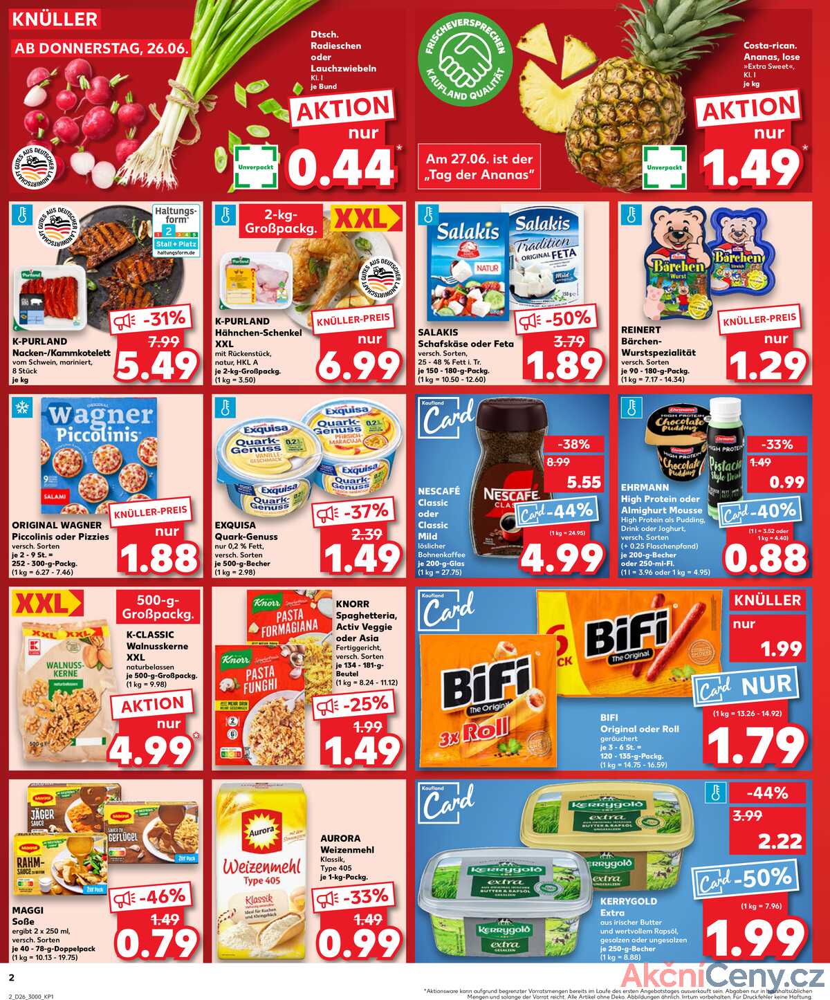 Leták Kaufland Německo 26.6.-2.7.2025 strana 2