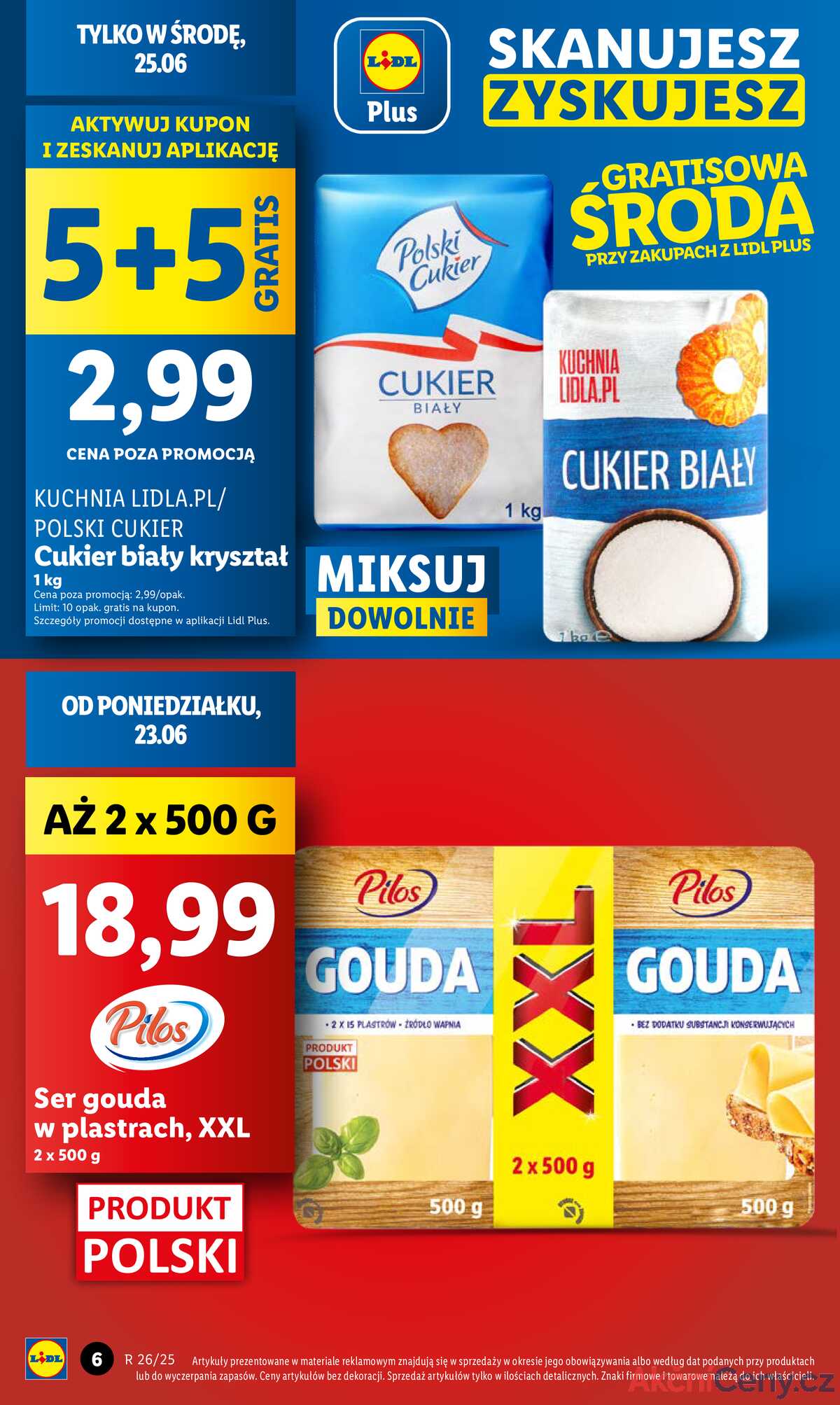 Leták Lidl Polsko 23.6.-25.6.2025 strana 6