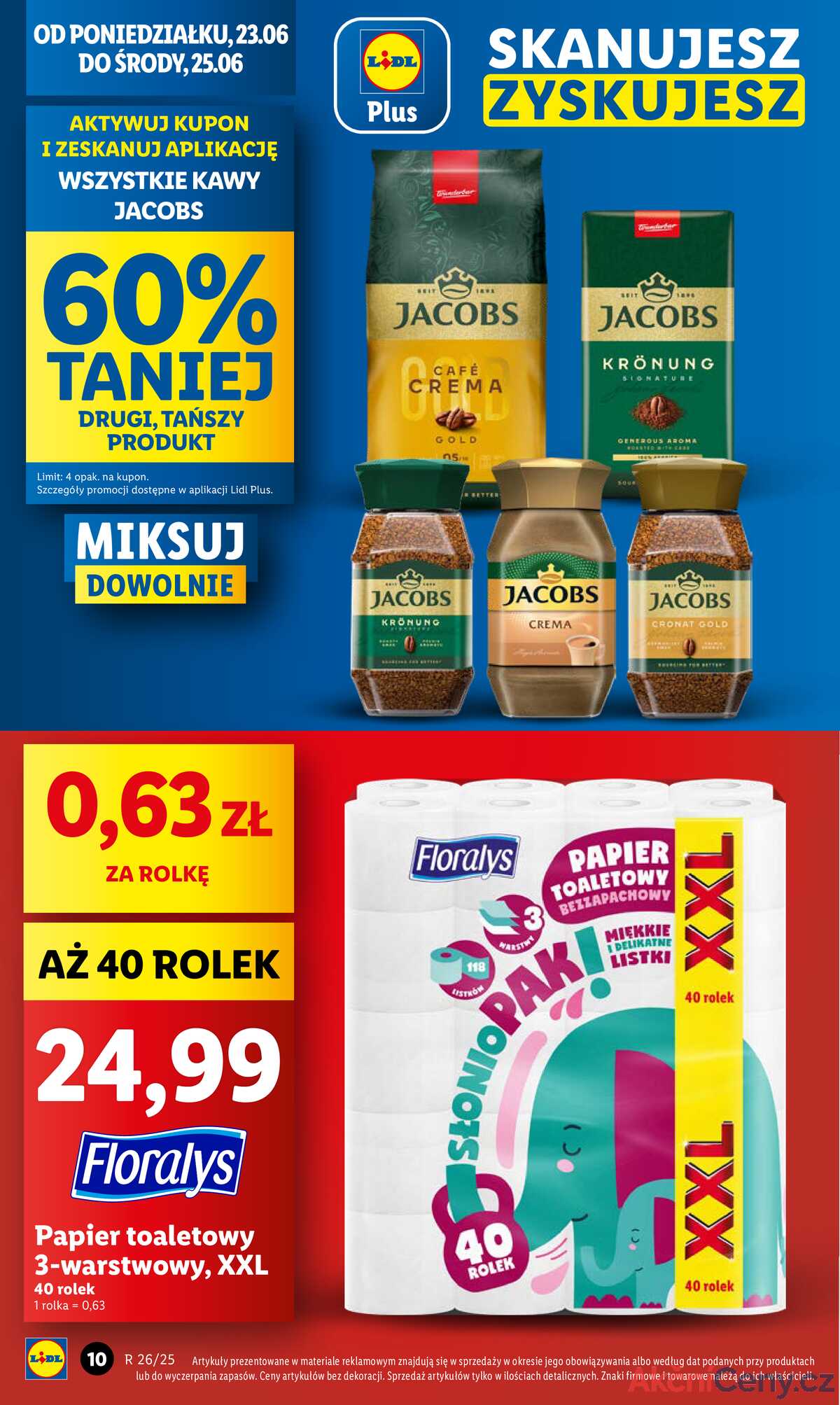 Leták Lidl Polsko 23.6.-25.6.2025 strana 10