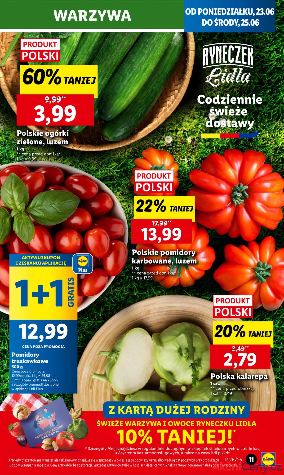 Leták Lidl Polsko 23.6.-25.6.2025 strana 11