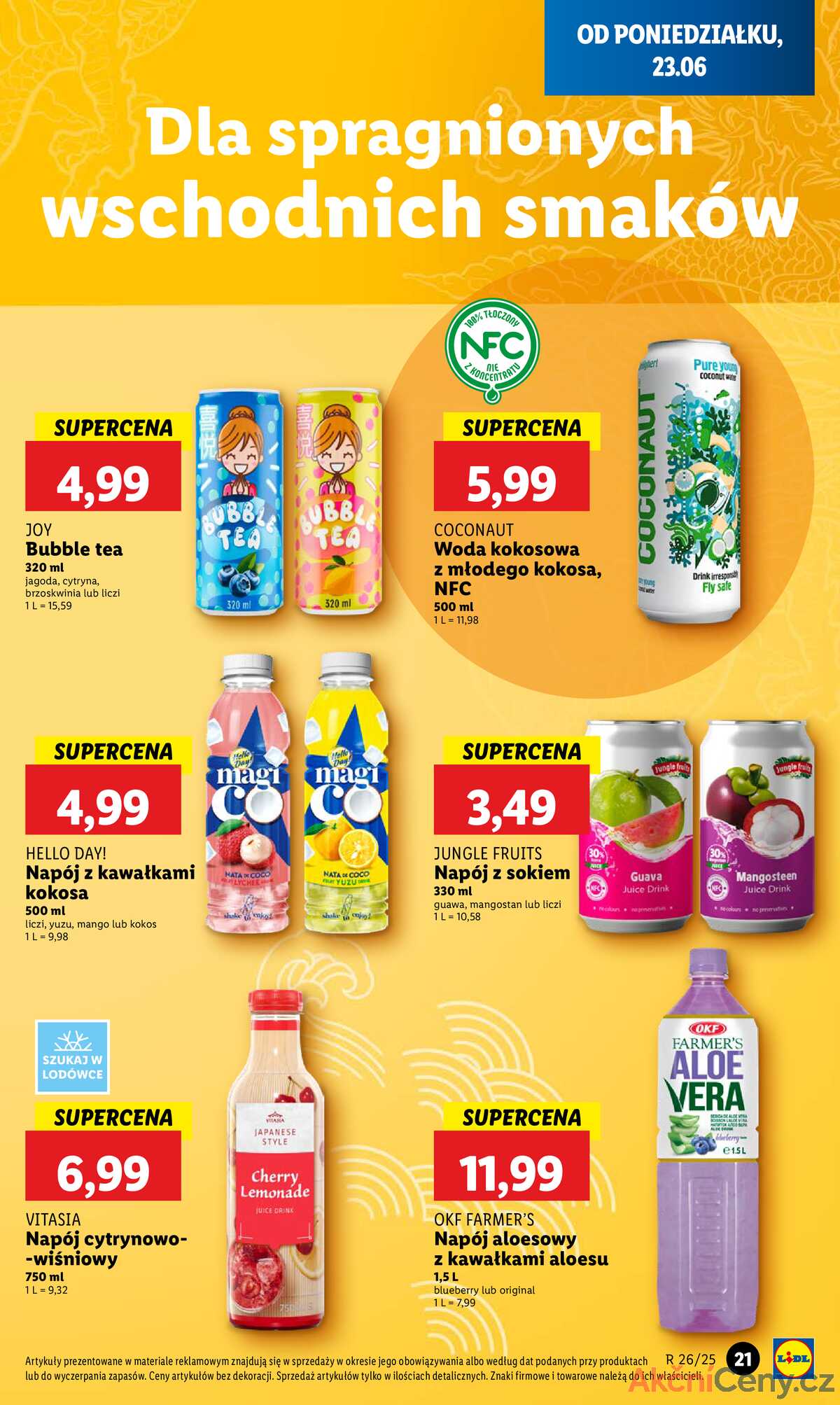 Leták Lidl Polsko 23.6.-25.6.2025 strana 23