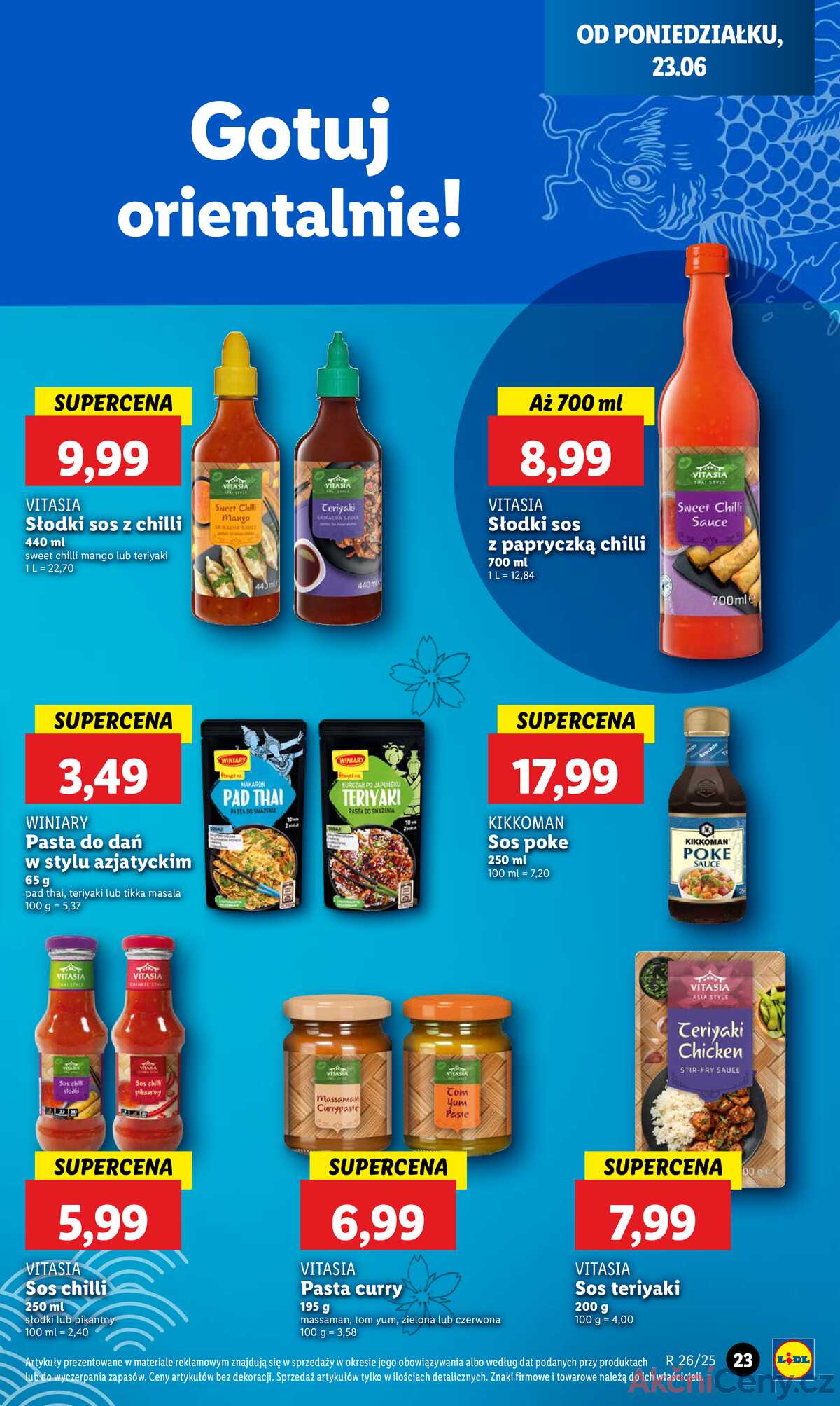 Leták Lidl Polsko 23.6.-25.6.2025 strana 25