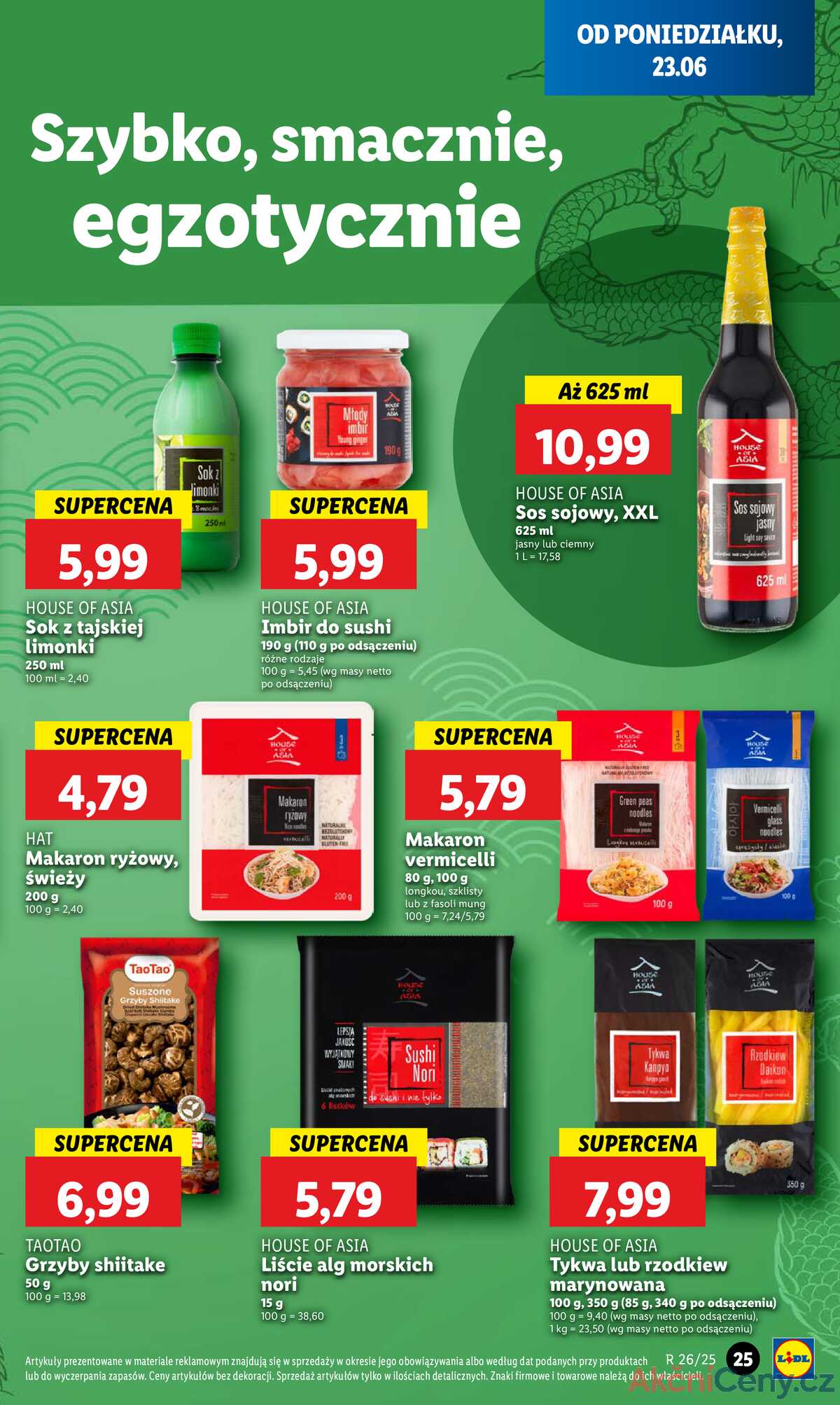 Leták Lidl Polsko 23.6.-25.6.2025 strana 27