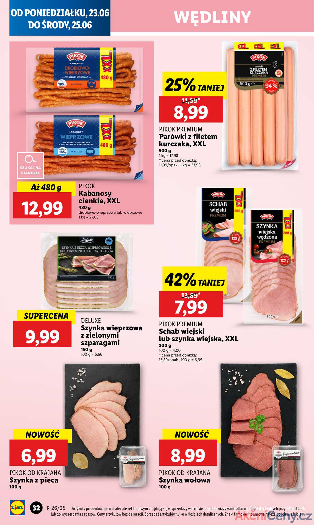 Leták Lidl Polsko 23.6.-25.6.2025 strana 34