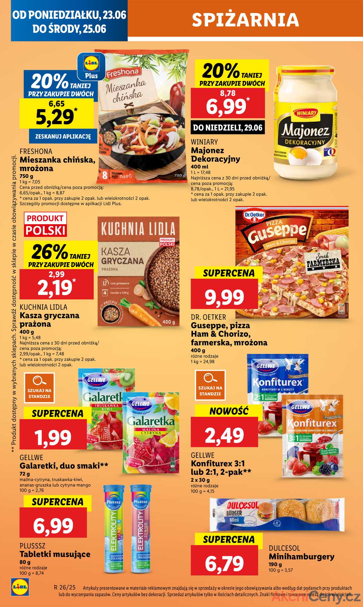 Leták Lidl Polsko 23.6.-25.6.2025 strana 40