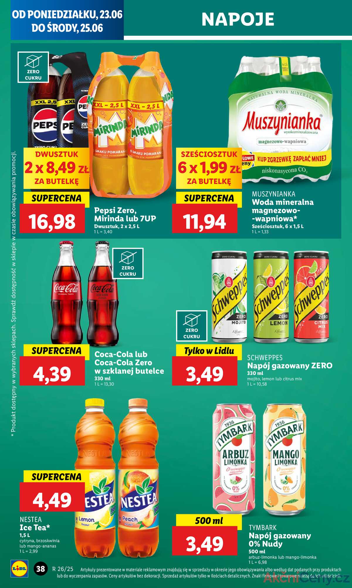 Leták Lidl Polsko 23.6.-25.6.2025 strana 44