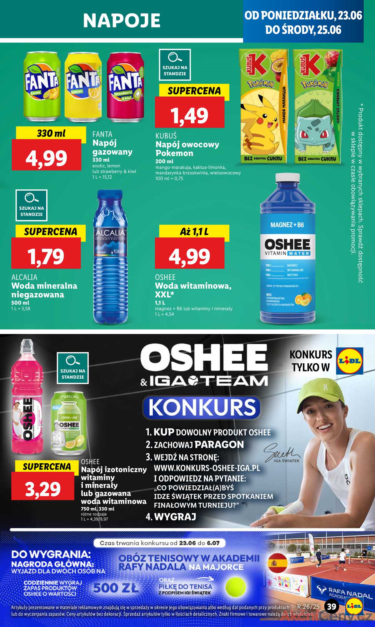 Leták Lidl Polsko 23.6.-25.6.2025 strana 45