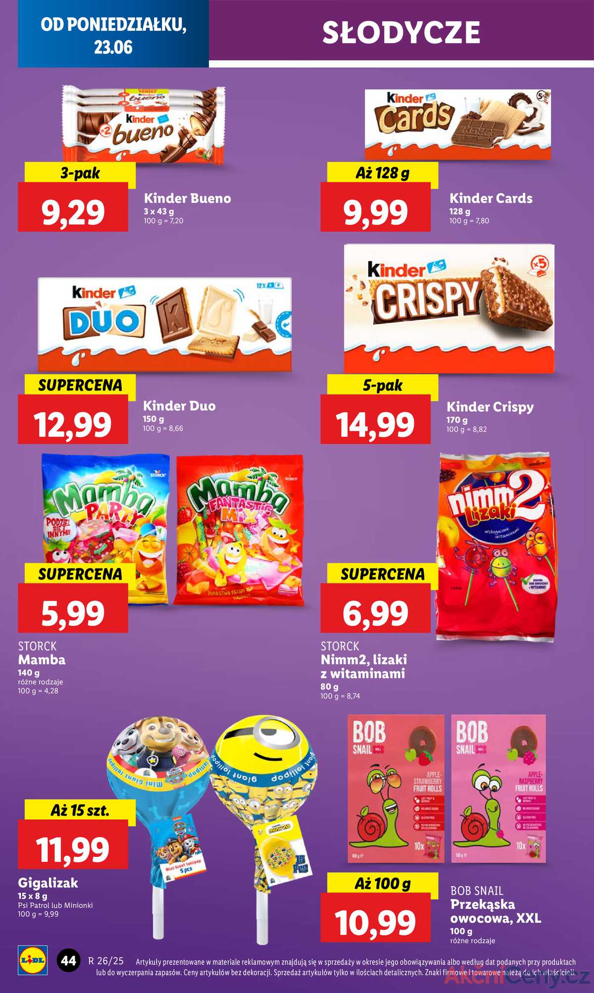 Leták Lidl Polsko 23.6.-25.6.2025 strana 50