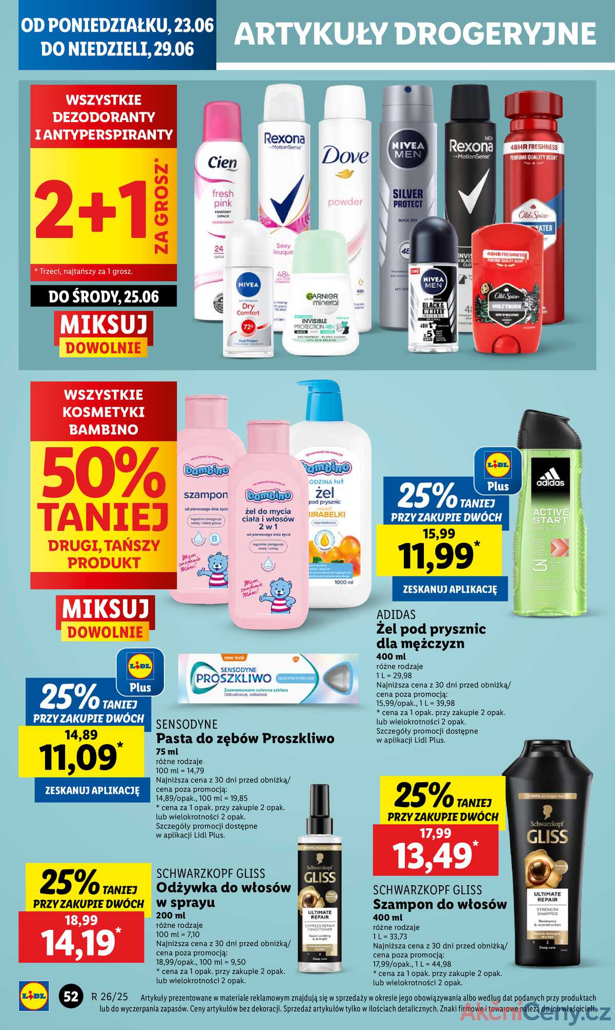 Leták Lidl Polsko 23.6.-25.6.2025 strana 58