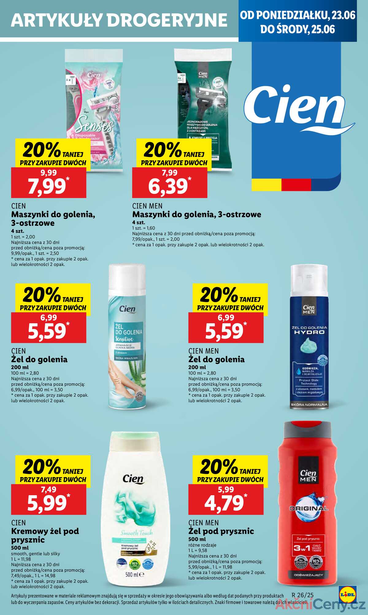 Leták Lidl Polsko 23.6.-25.6.2025 strana 59