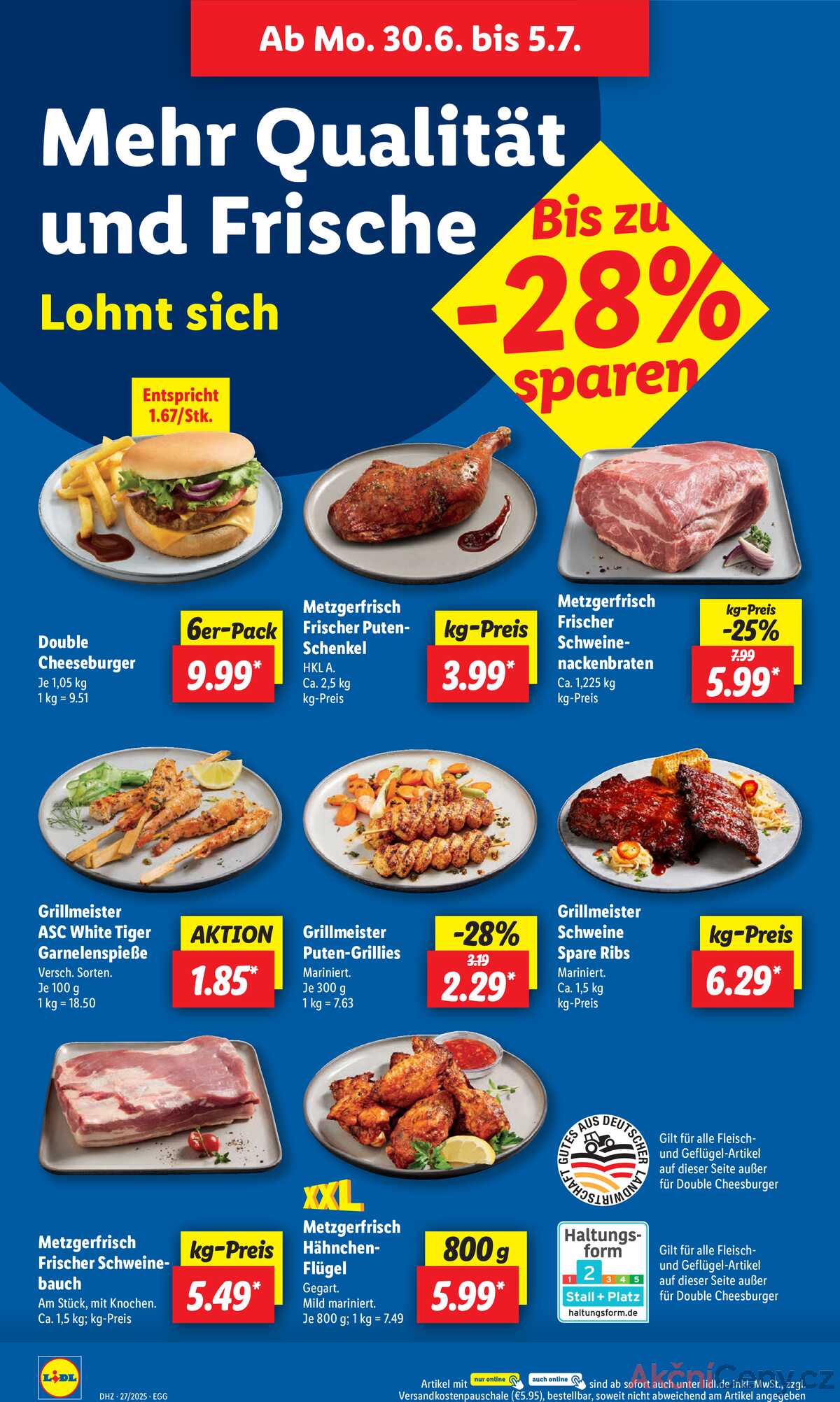 Leták Lidl Německo 30.6.-5.7.2025 strana 4