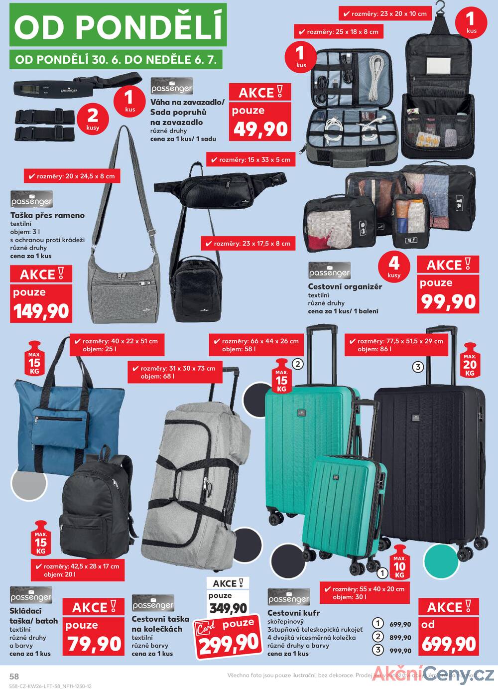 Leták Kaufland - Kaufland 25.6. - 1.7. - Kaufland - Znojmo (Dukelských bojovníků) - strana 58