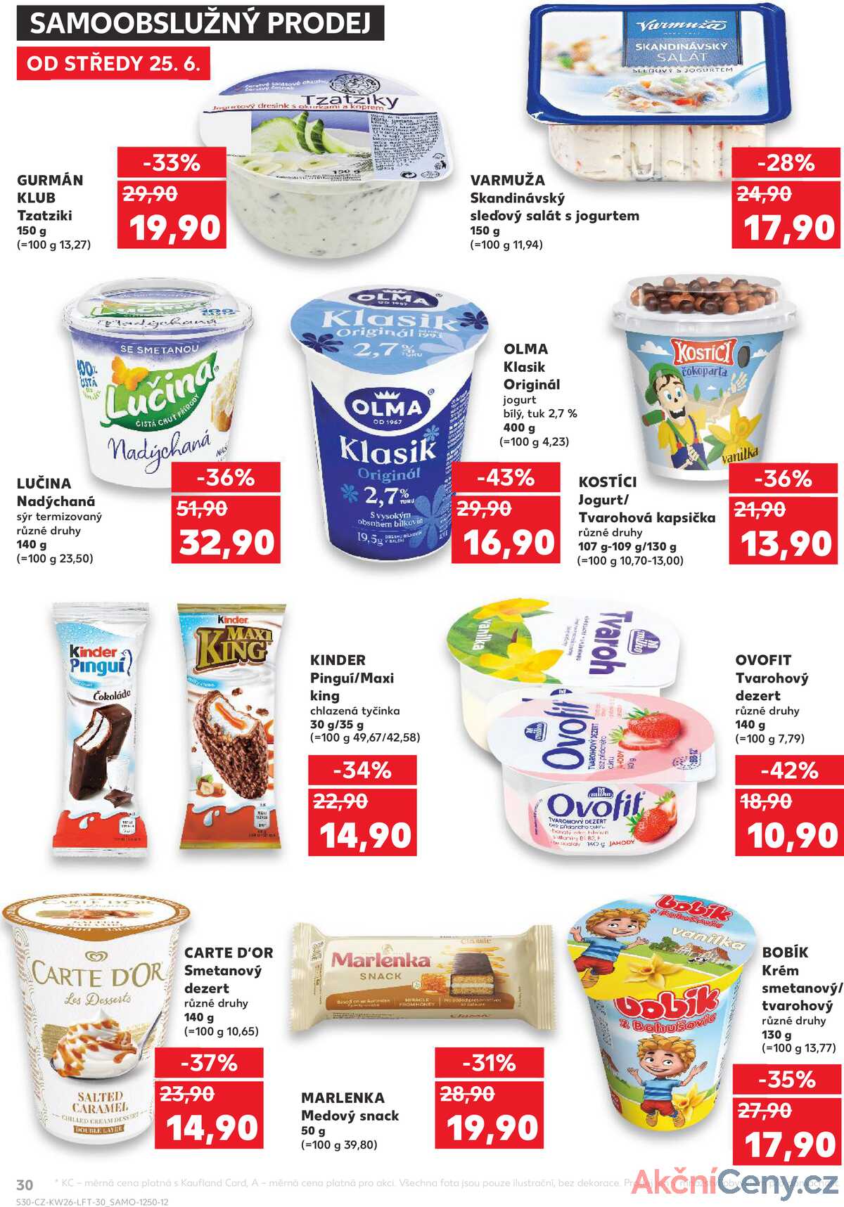 Kaufland 25.6. - 1.7. - Kaufland - Velké Meziříčí strana 30