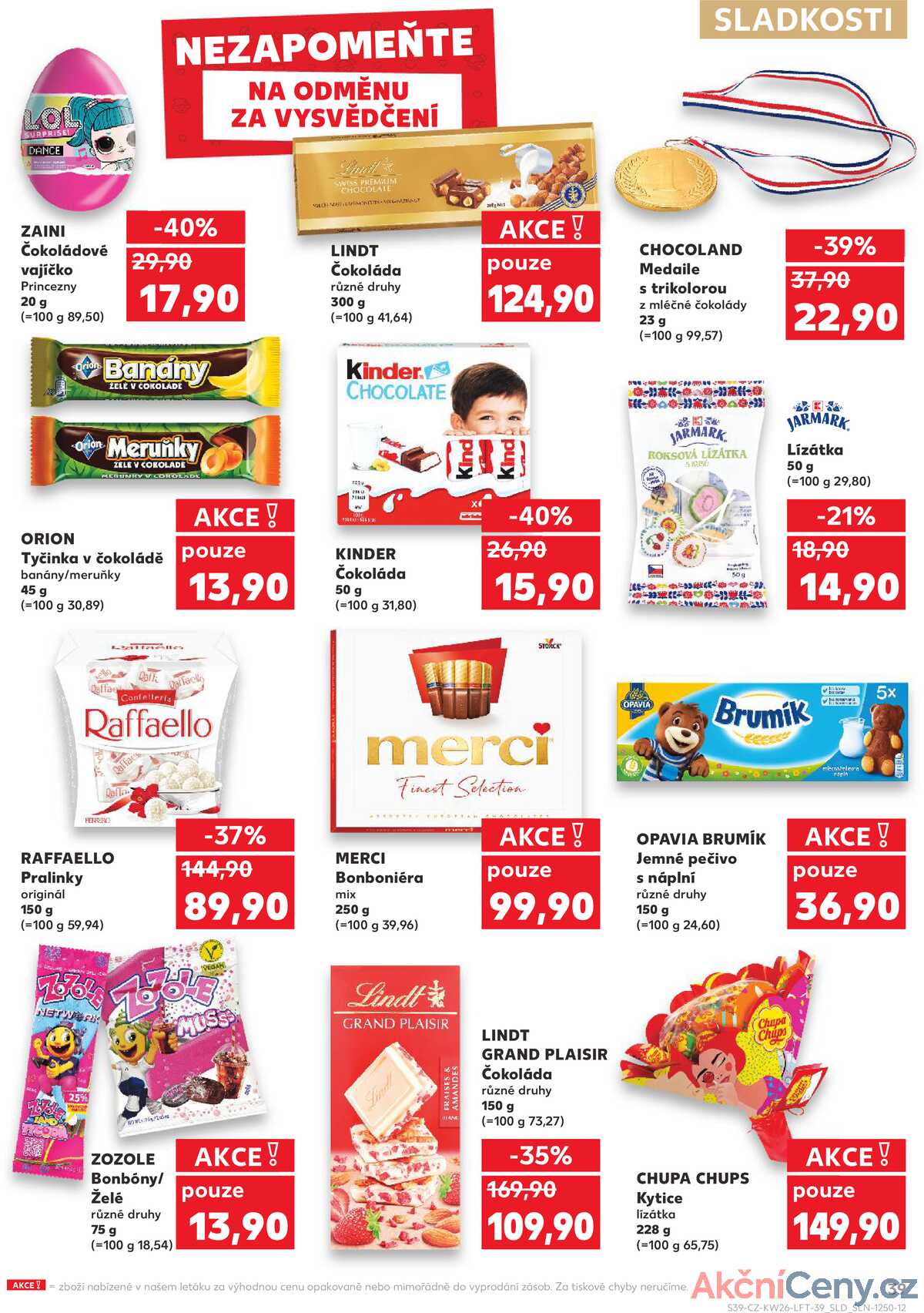Kaufland 25.6. - 1.7. - Kaufland - Velké Meziříčí strana 39