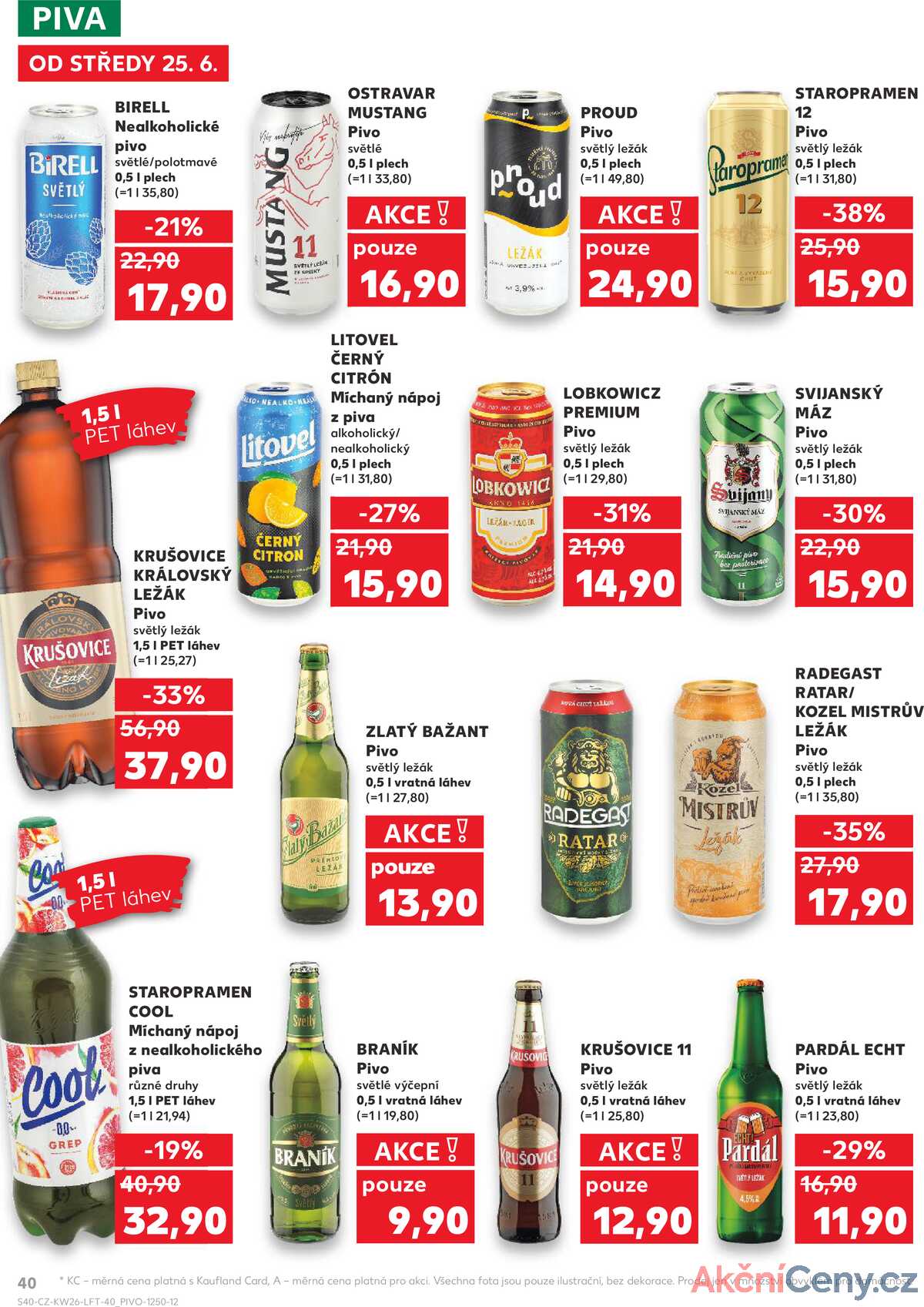 Kaufland 25.6. - 1.7. - Kaufland - Velké Meziříčí strana 40