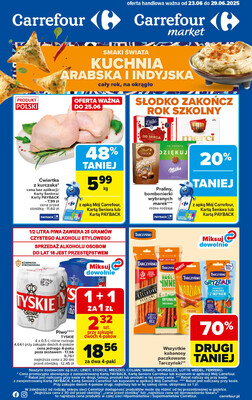 Leták Carrefour Polsko 23.6.-29.6.2025 - Trh od pondělí