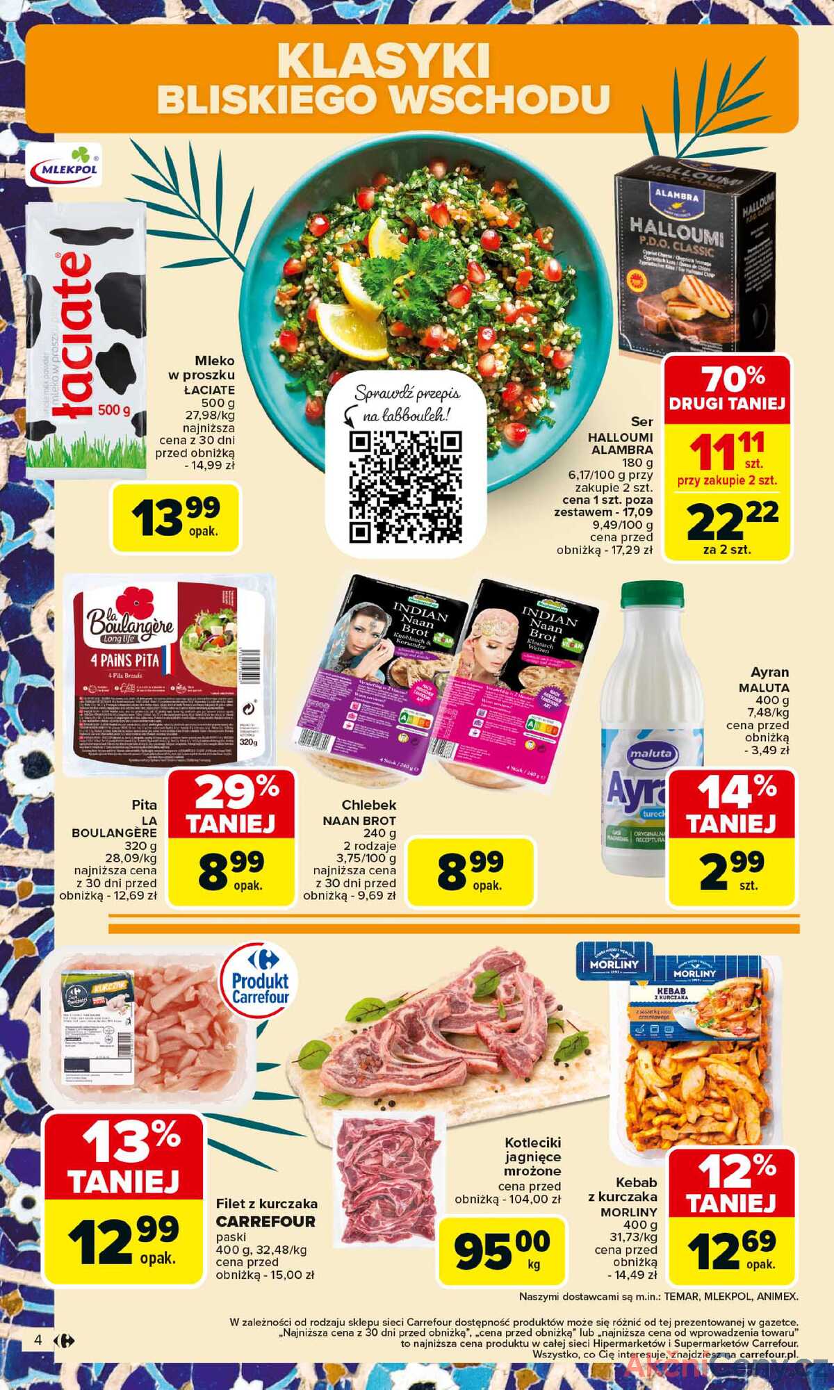 Leták Carrefour Polsko 23.6.-5.7.2025 - Chutě světa strana 4