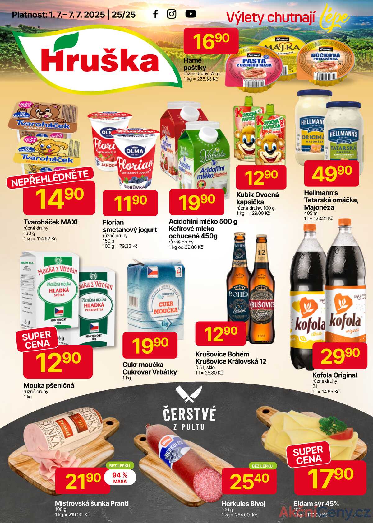 Hruška od 1.7. do 7.7.2025 strana 1