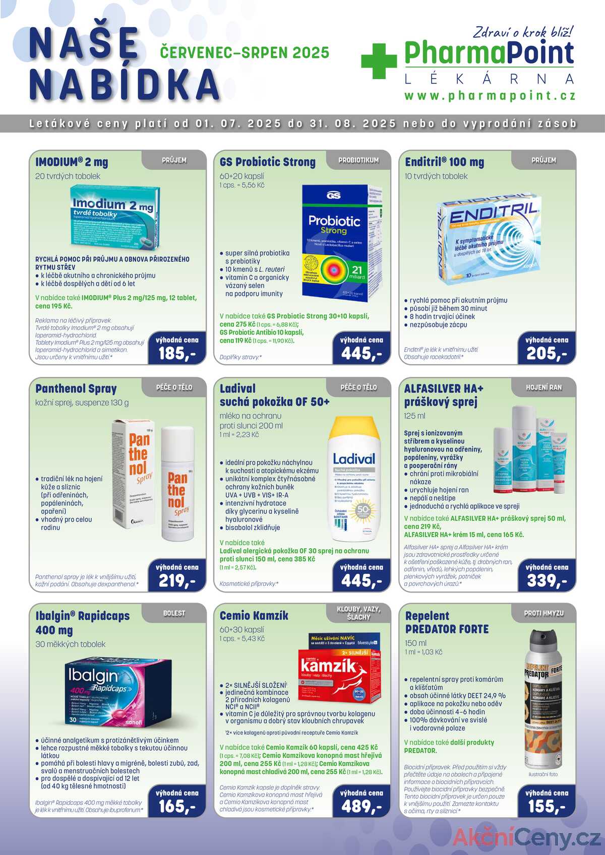 Pharma Point typ A od 1.7. do 31.8.2025 strana 1