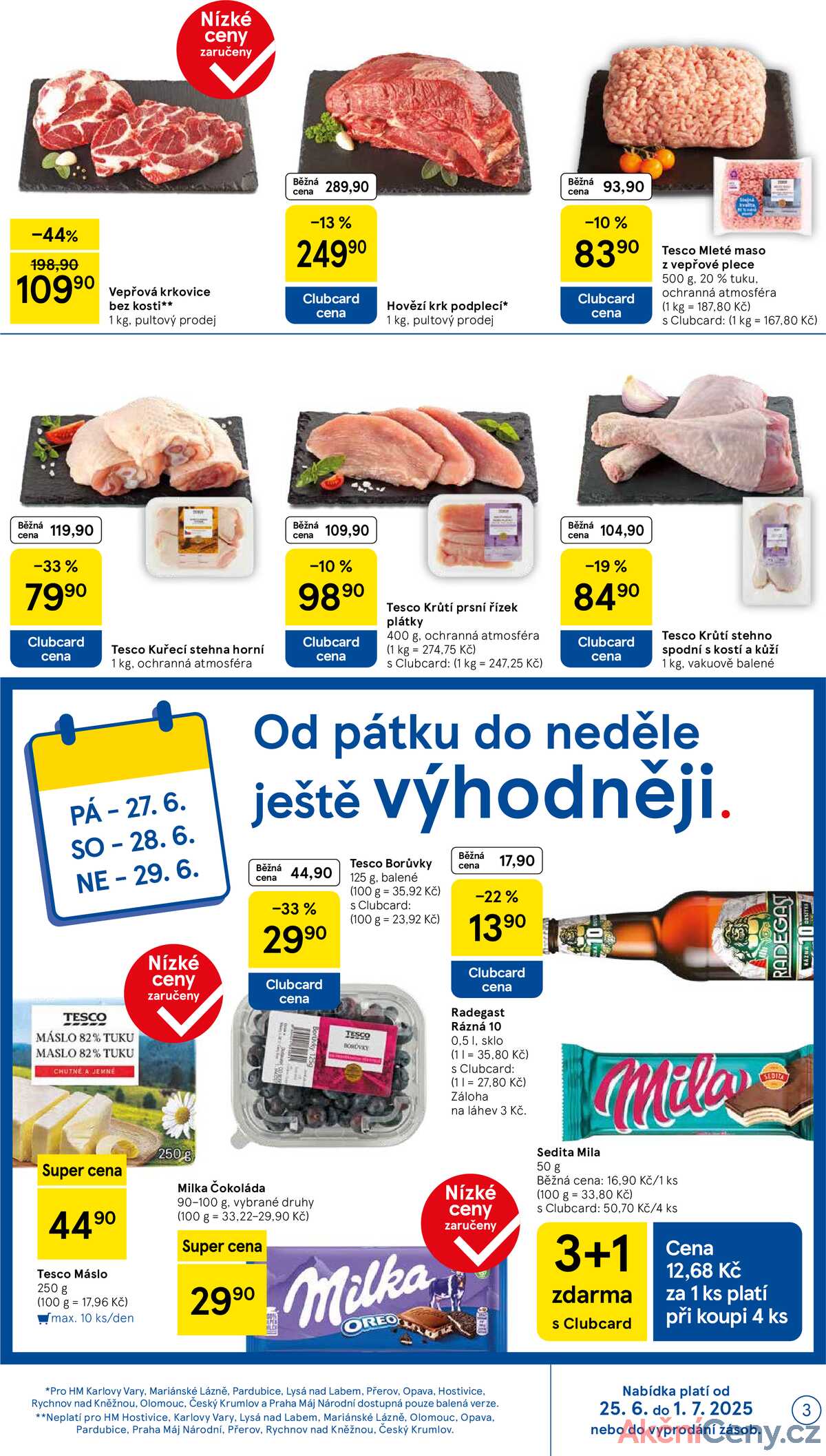 Tesco malé hypermarkety od 25.6. do 1.7.2025 strana 3