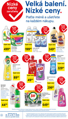 Tesco malé hypermarkety od 25.6. do 1.7.2025