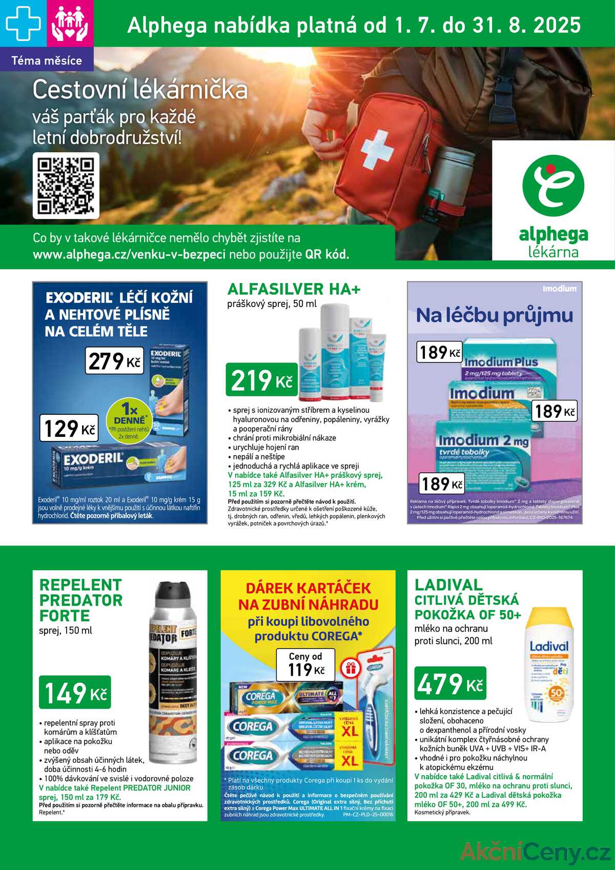 Alphega Lékárna od 1.7. do 31.8.2025 strana 1
