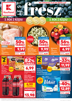 Leták Kaufland Polsko 26.6.-2.7.2025 - Noviny týdne