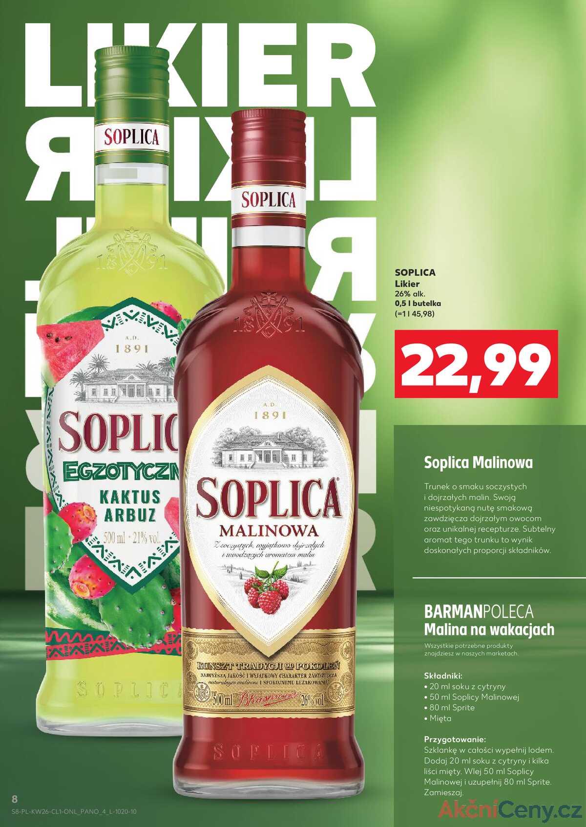 Leták Kaufland Polsko 26.6.-9.7.2025 - Bar Kaufland strana 8